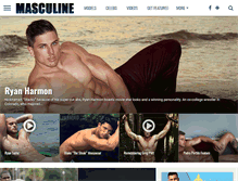 Tablet Screenshot of masculinemag.com